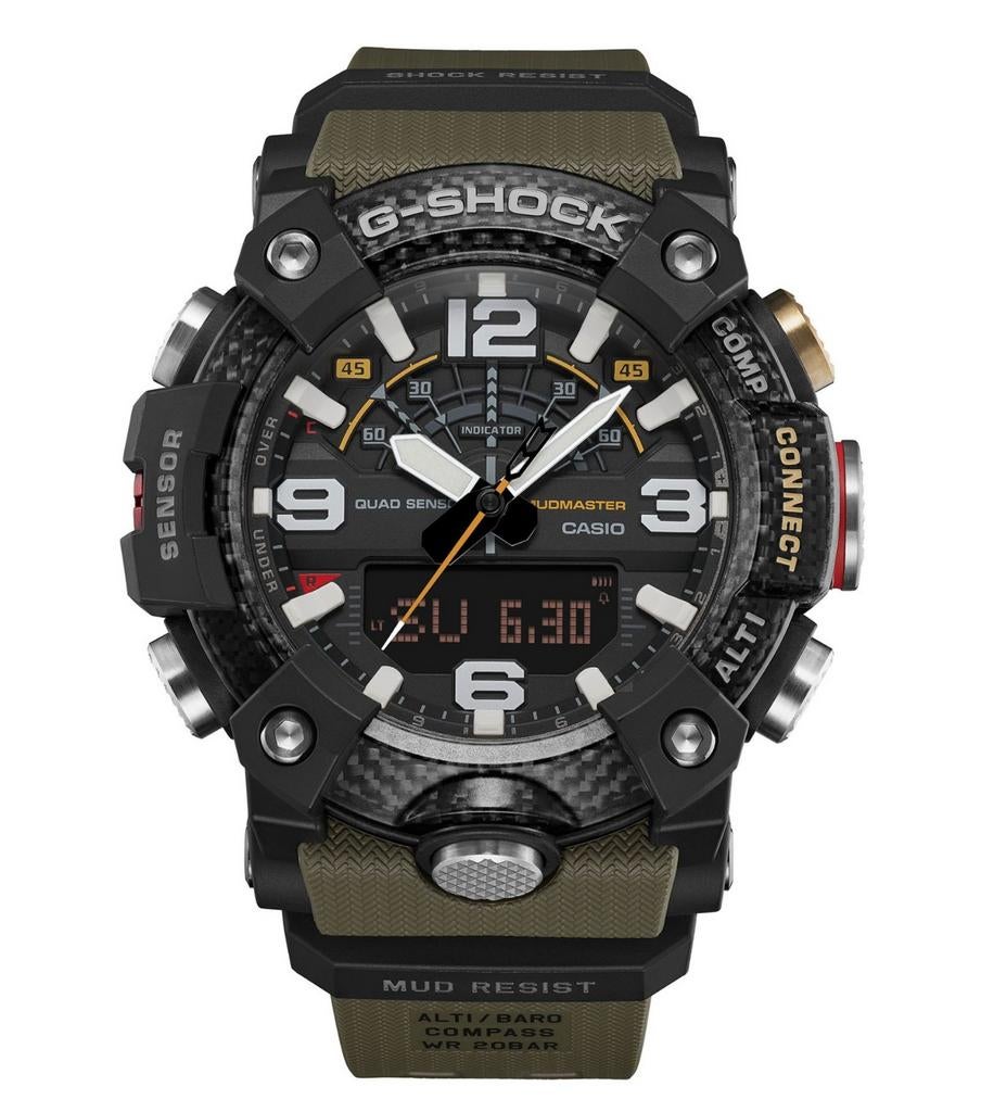 G-shock mudmaster GG-B100X-1A3ER, Ophalen of Verzenden, Zo goed als nieuw, Casio