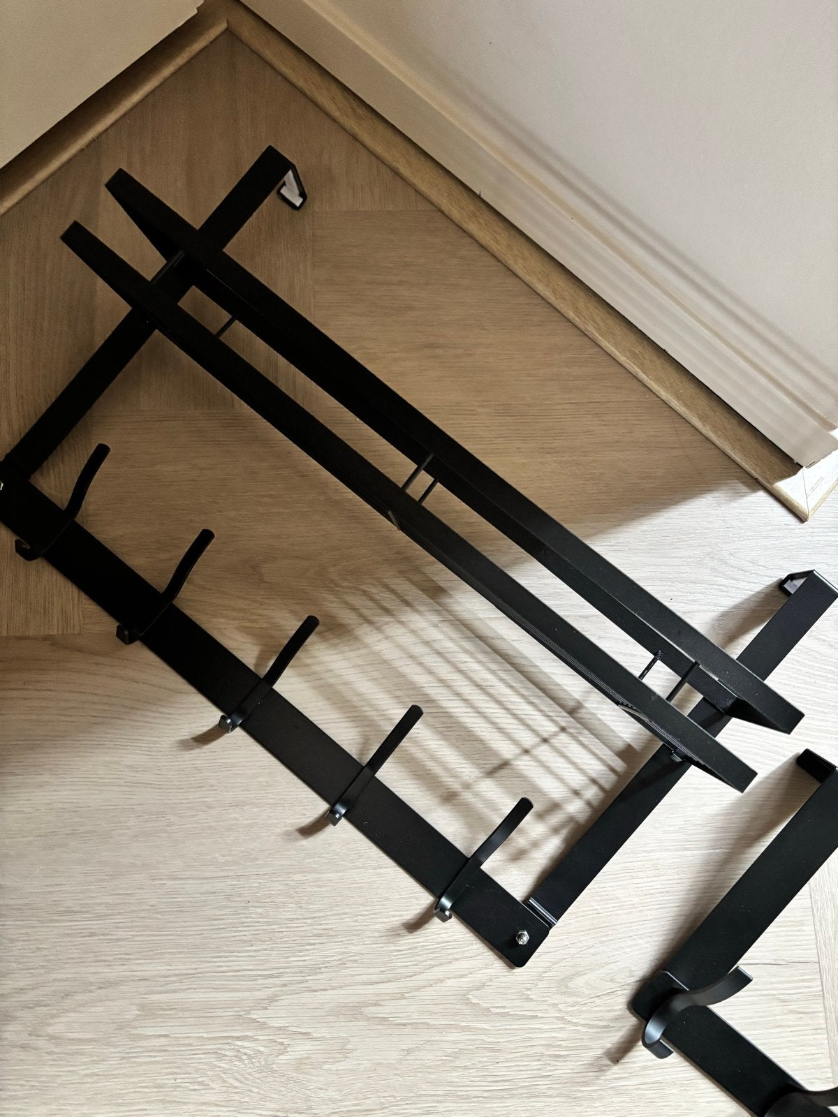 Nieuwe kapstok met hoedenplank en haken, Nieuw, Minder dan 100 cm, Metaal, Ophalen