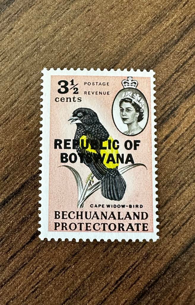 Botswana 1966 Vogels Postfris - Kaapse Wida, Ophalen of Verzenden, Overige landen, Postfris