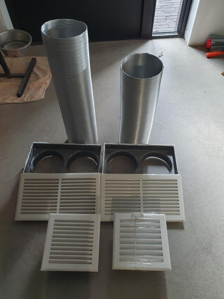 Open haard roosters met flexibele buizen, Ophalen of Verzenden
