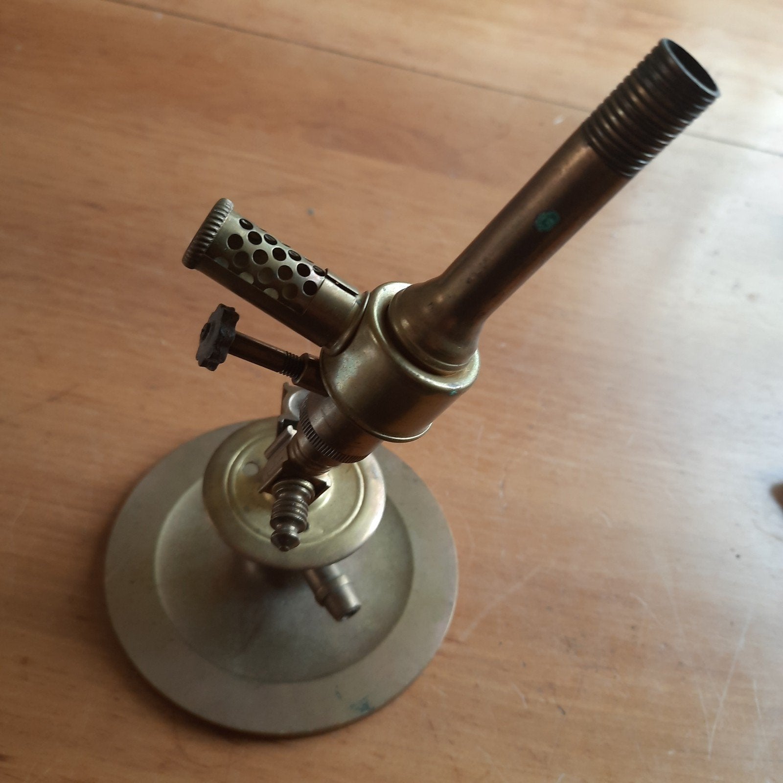 Trench Art Bunsenbrander Koper PATRONENFABRIK KARLSRUHE, Verzenden