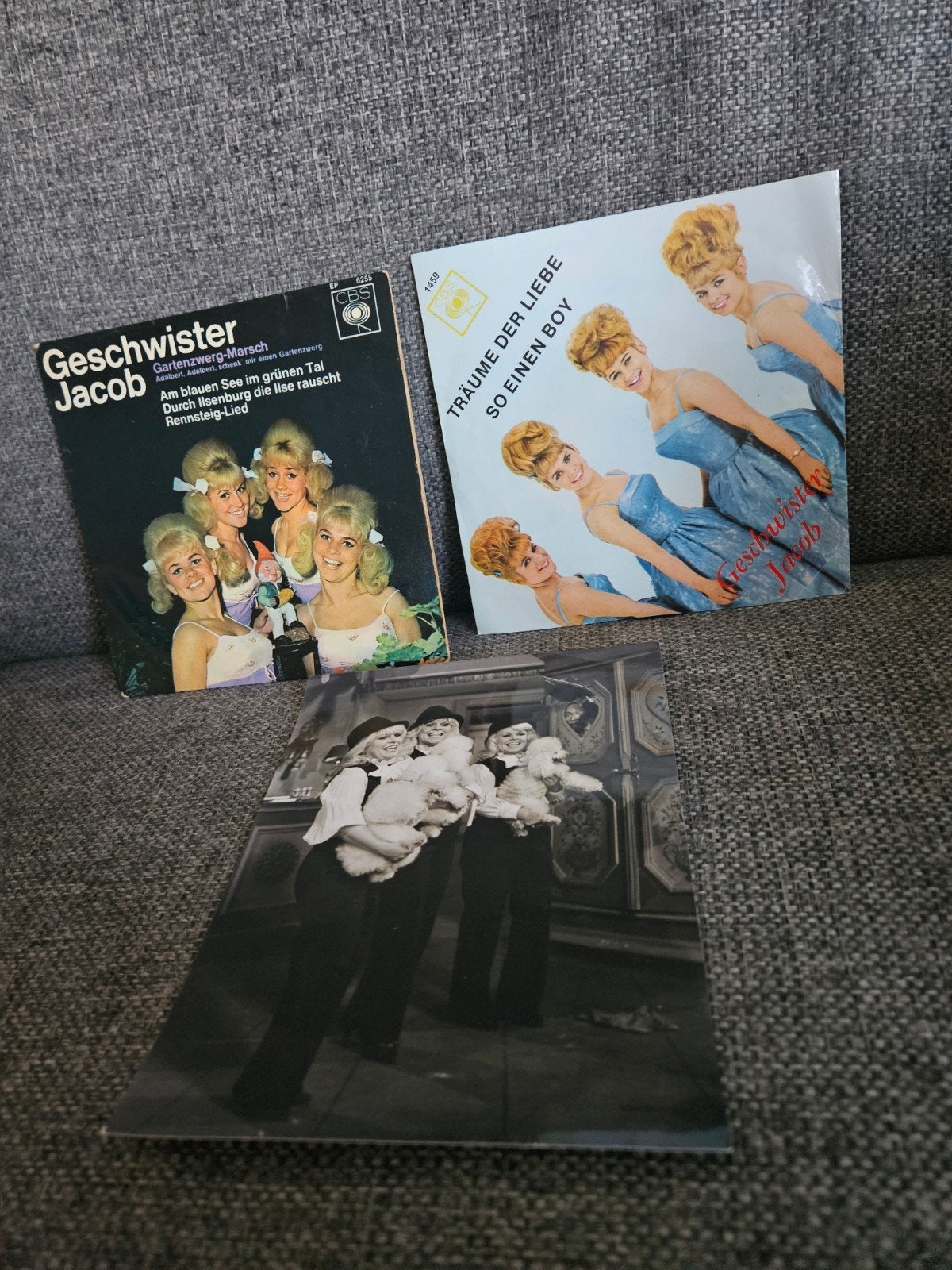 Geschwister Jacob EP's - Schlager Vinyl Collectie, Gebruikt, 7 inch, Fotohoes, EP