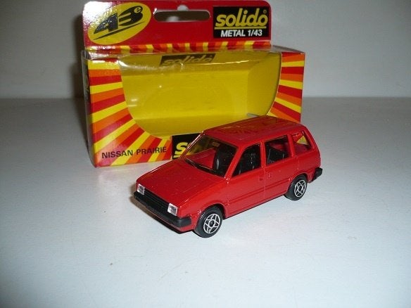Nissan Prairie 1:43 Solido Nieuw in doos, Ophalen of Verzenden, Nieuw, Auto, Solido