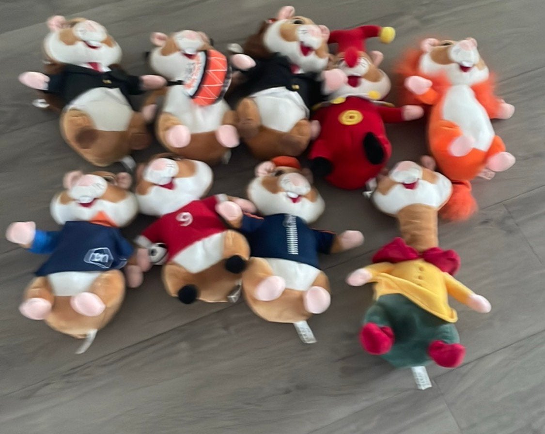 Albert Heijn Hamsters - Diverse Knuffels, Albert Heijn, Hamster, Ophalen of Verzenden, Zo goed als nieuw