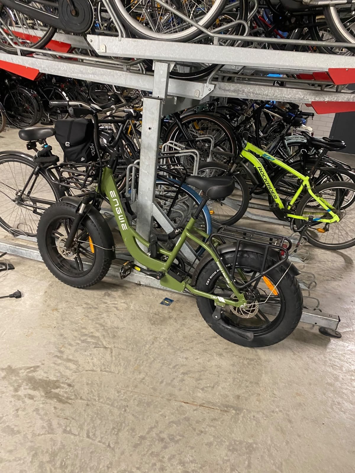 Engwe L20 - Fatbike - Groen, Ophalen of Verzenden, Overige merken