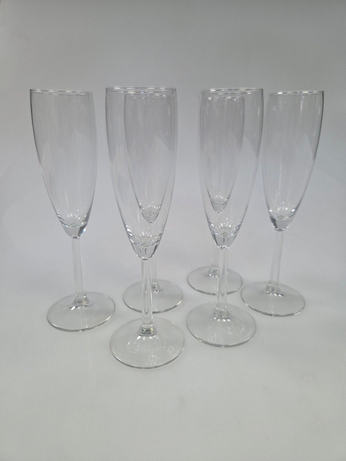 Set champagneglazen (6 stuks), Ophalen of Verzenden, Zo goed als nieuw, Overige typen