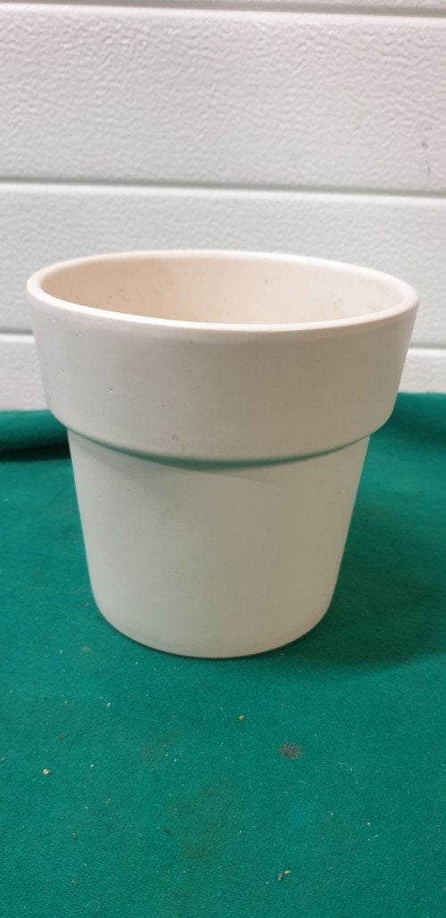 bloempot aardewerk wit, Ophalen of Verzenden, 'T Olde Gre-j, Info@toldegrej.nl, Endepoelstraat 20f Didam