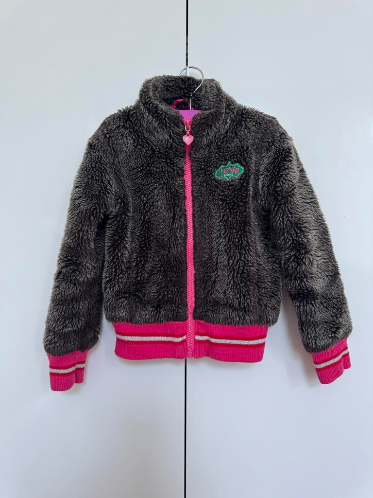 Leuke jas voor meisjes maat 110, Ophalen of Verzenden, Gebruikt, Meisje, Jas