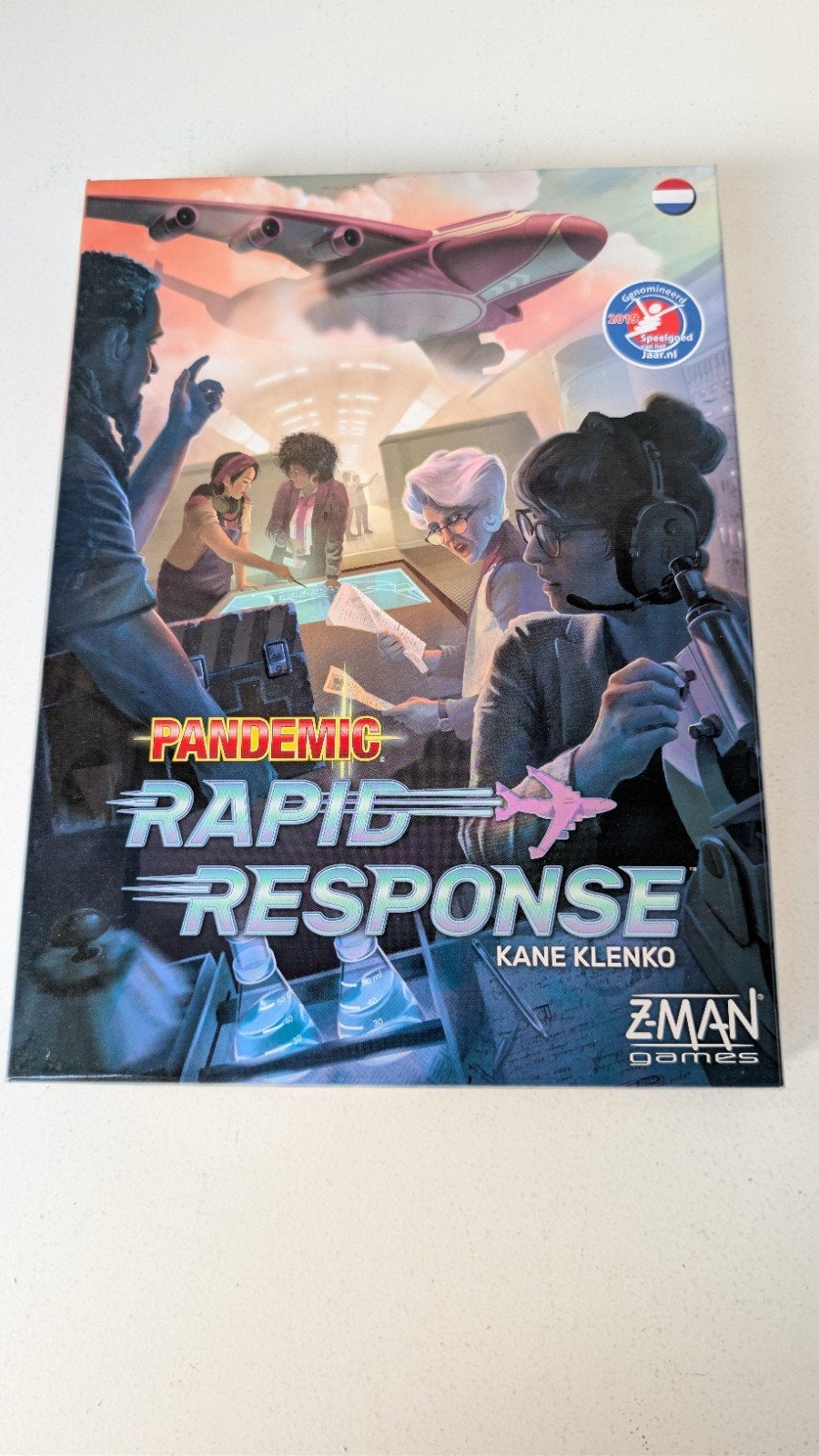 Pandemic Rapid Response Bordspel - ZMAN Games, Hobby en Vrije tijd, Gezelschapsspellen | Bordspellen, Zo goed als nieuw, Een of twee spelers