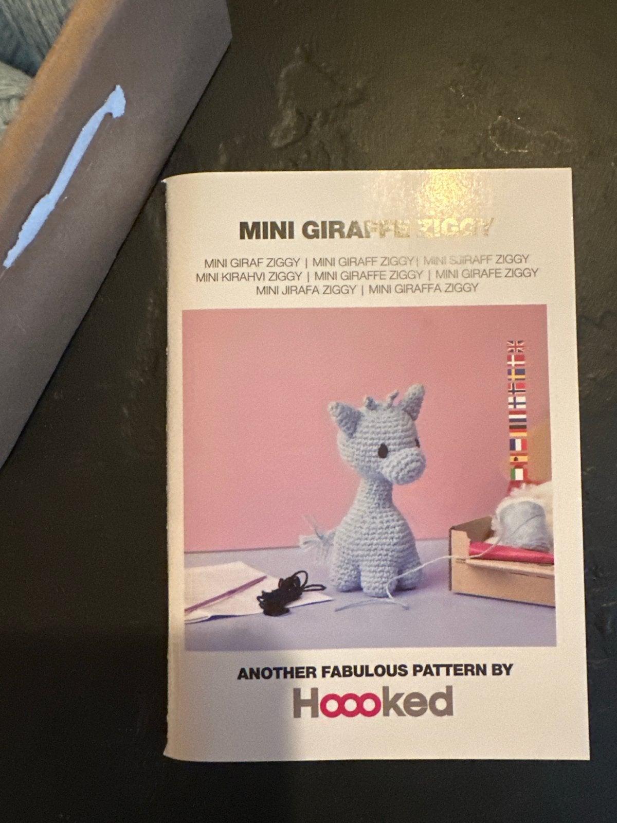 Hoooked Mini Giraffe Ziggy Haakpakket - Nieuw, Ophalen, Zo goed als nieuw, Haken, Patroon of Boek