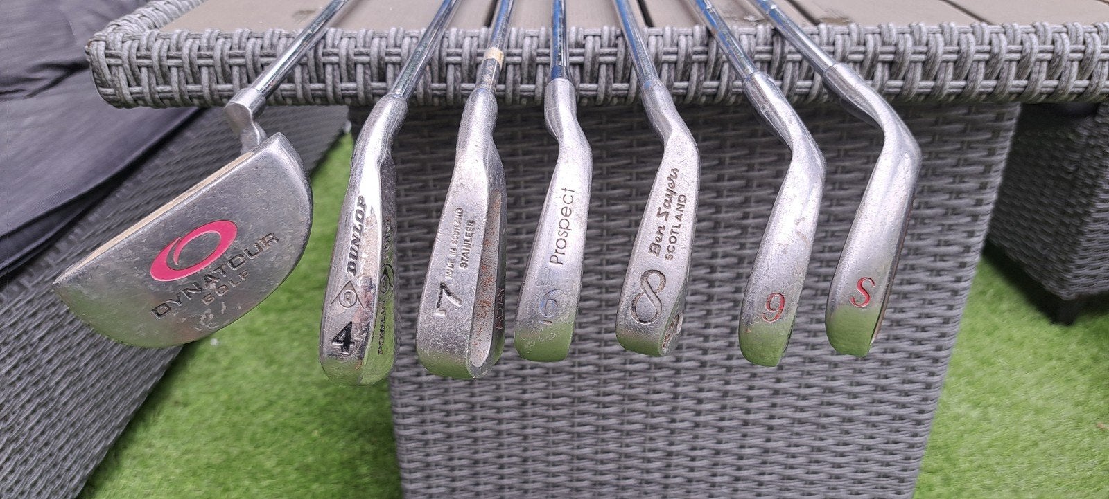 Golfclubset - Diverse clubs, inclusief putter, Ophalen, Gebruikt, Set, Overige merken