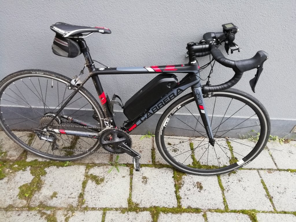 Ebike Carrera ondersteuning 35 km snel en bereik 100 km plus, Overige merken, Ophalen of Verzenden, Zo goed als nieuw, 47 tot 51 cm