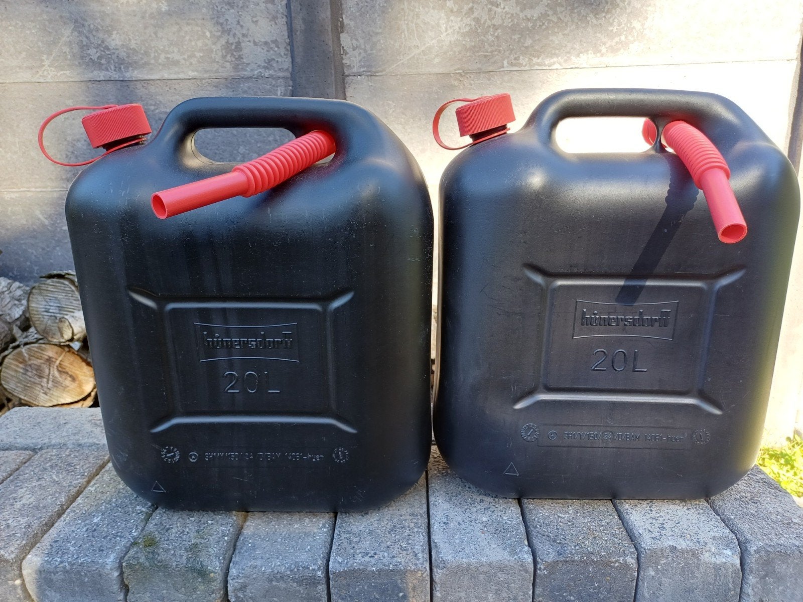 2* jerrycan 20 liter, Ophalen, Nieuw