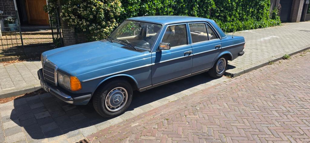Mercedes-Benz Mercedes 1976 Blauw, Auto's, Blauw, 1306 kg, Particulier, Sedan