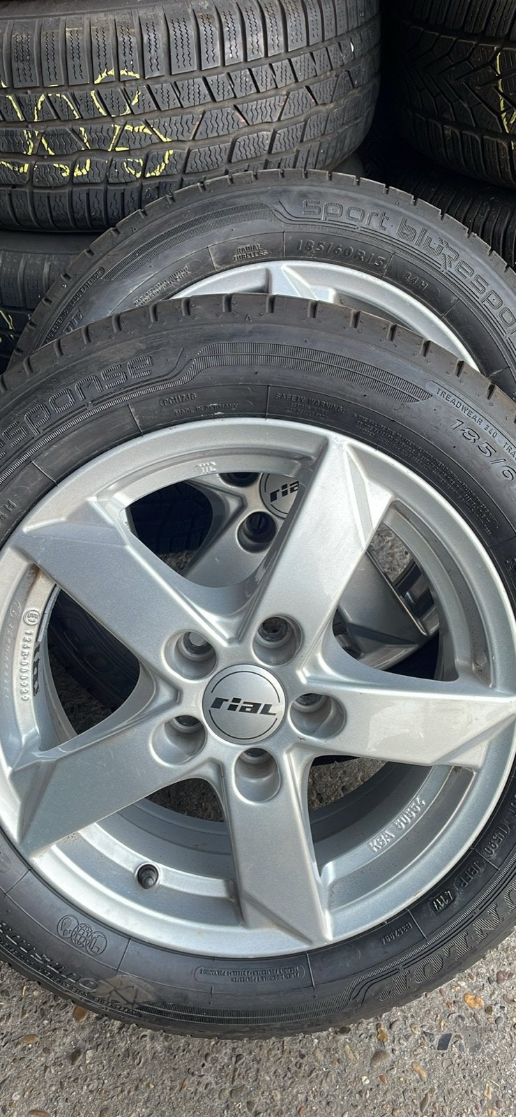 Rial velgen met Dunlop zomerbanden voor VW Polo <2017, Auto-onderdelen, Banden en Velgen, Ophalen, Gebruikt, 15 inch, Info@vw.com
