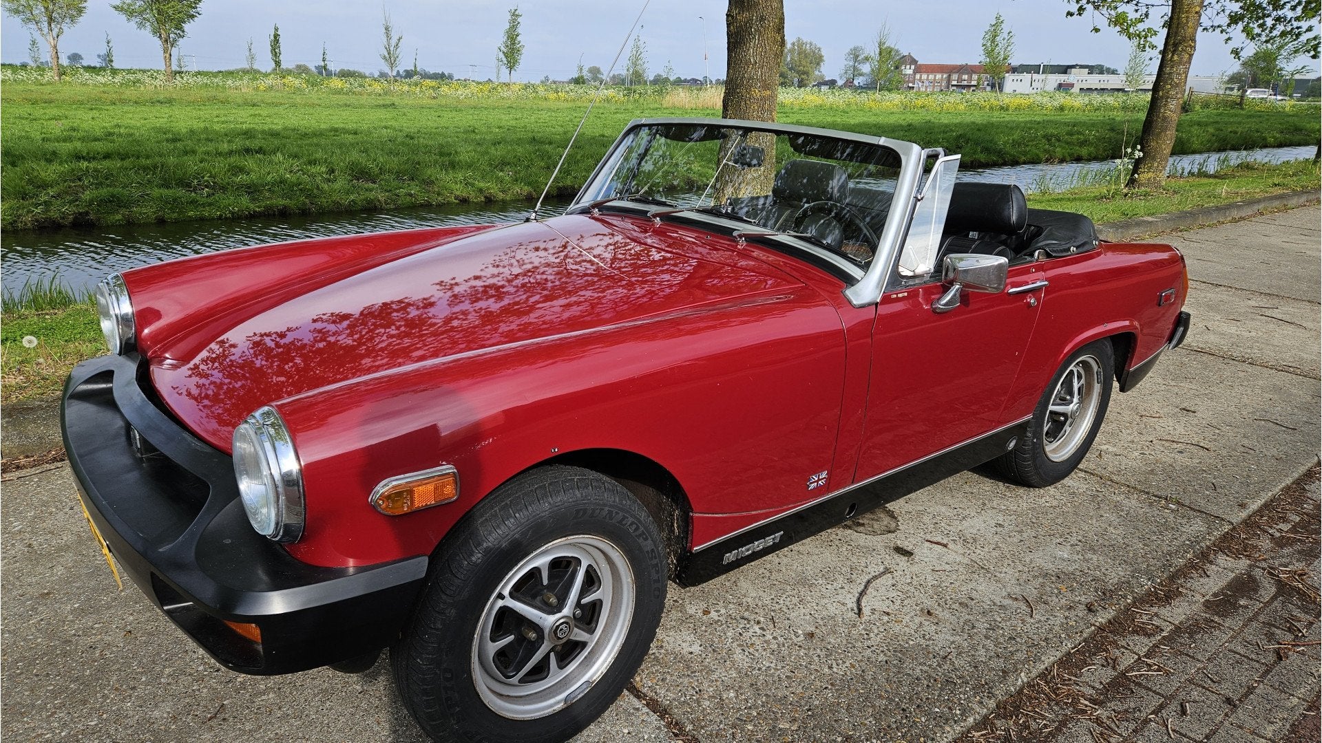 MG Midget 1.5 (bj 1978), Auto's, Oldtimers, Cabriolet, Bedrijf, Handgeschakeld, Geïmporteerd