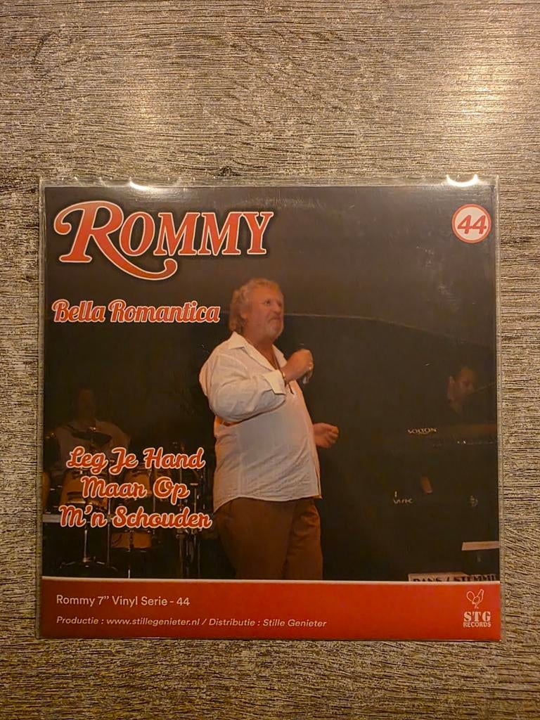 7″ – Rommy - Bella Romantica / Leg Je Hand Maar Op – Deel 44, Cd's en Dvd's, Vinyl | Nederlandstalig, Ophalen of Verzenden, 7 inch