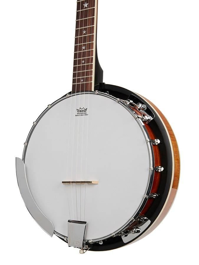 BJ455VS SX 5 string banjo sunburst, ., Nieuw, Ophalen of Verzenden, Banjo
