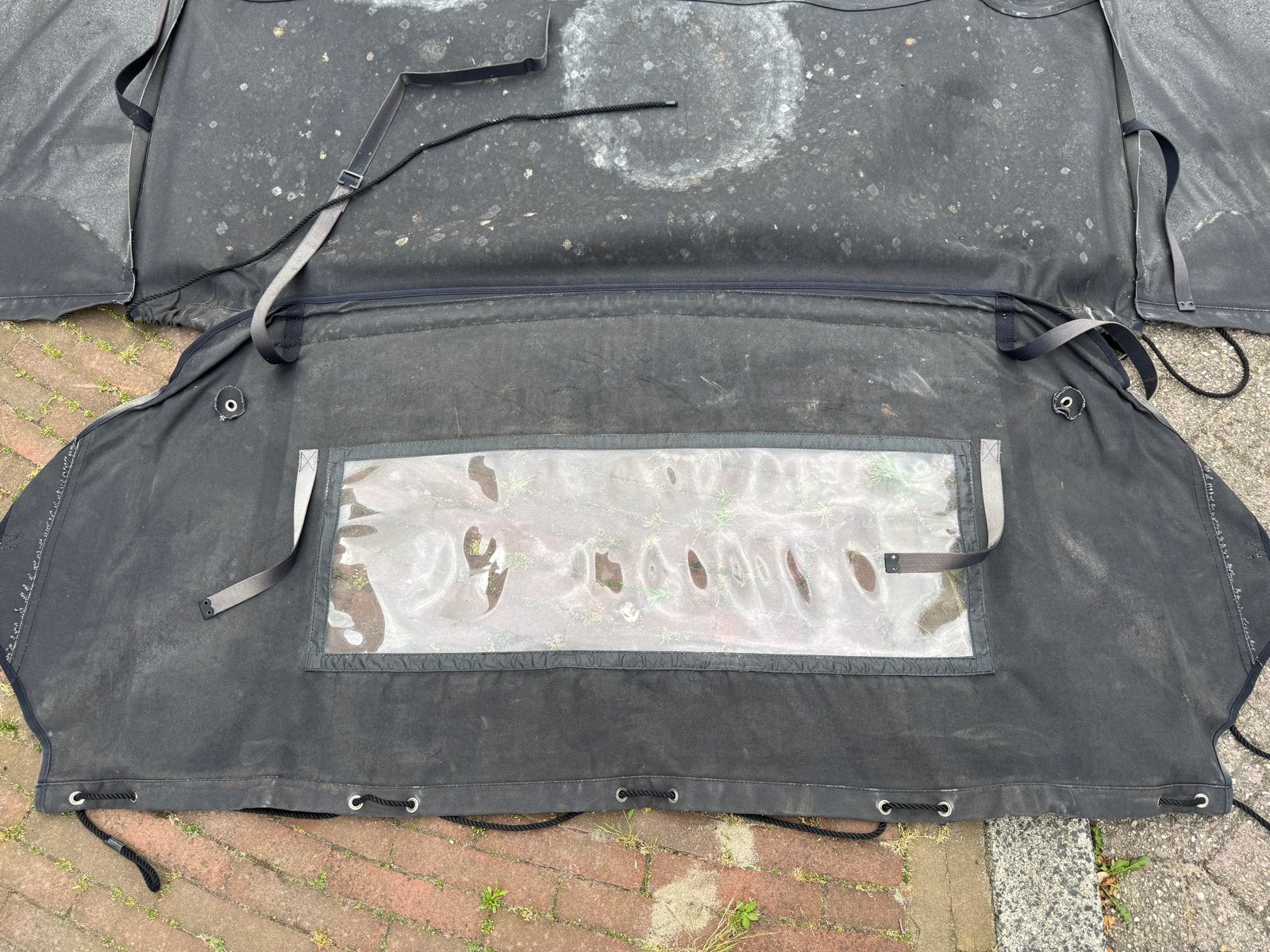 Canvas softtop Land Rover Series 88 Exmoor Trim zwart, Ophalen, Gebruikt, Land Rover