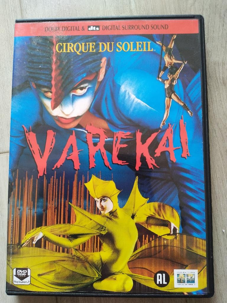 DVD Cirque Du Soleil Varekai, Alle leeftijden, Ophalen of Verzenden, Zo goed als nieuw, Muziek en Concerten