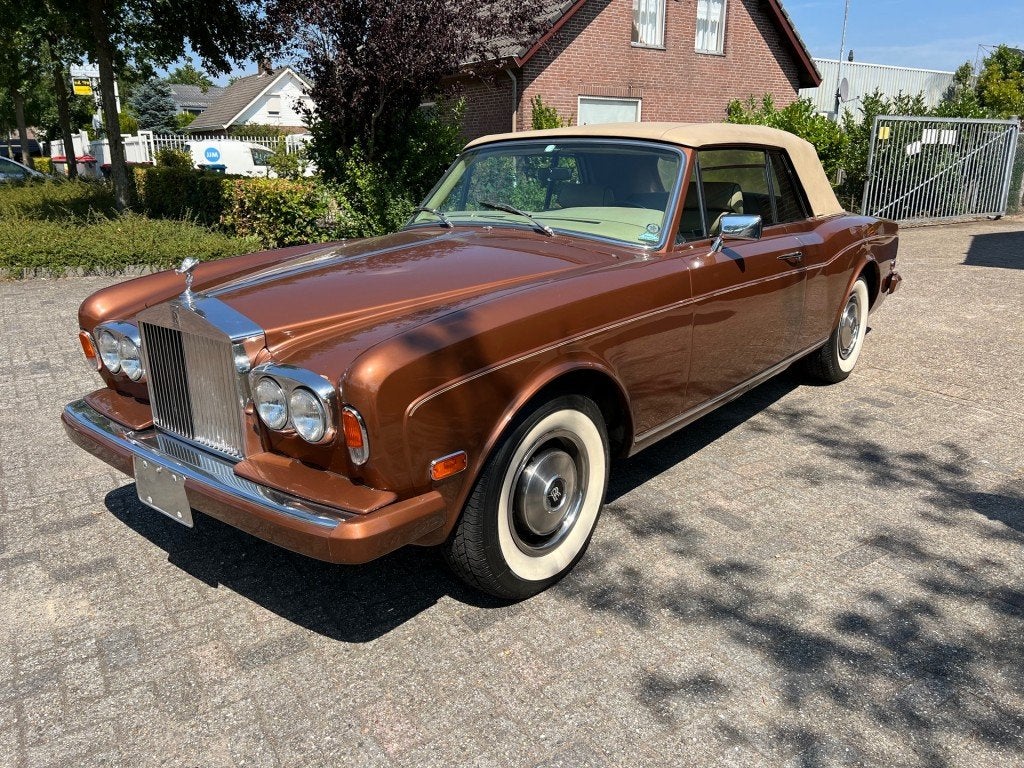 Rolls-royce CORNICHE 6.8 Convertible Cabriolet 2-Deurs Oldti, Automaat, Gebruikt, Leder, Bedrijf