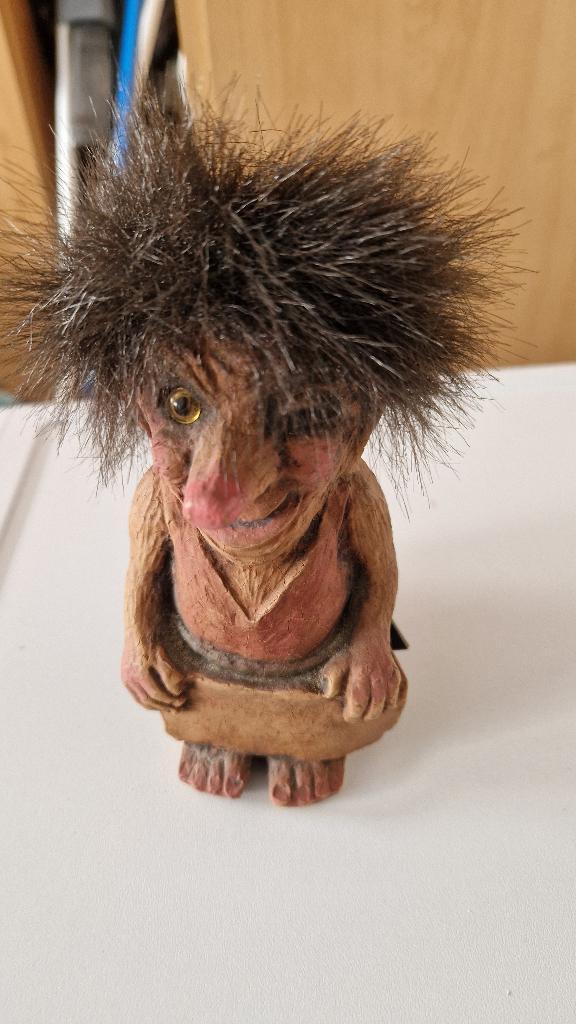 trol beeldje uit noorwegen gemerkt, Ophalen of Verzenden, Zo goed als nieuw, Fantasy