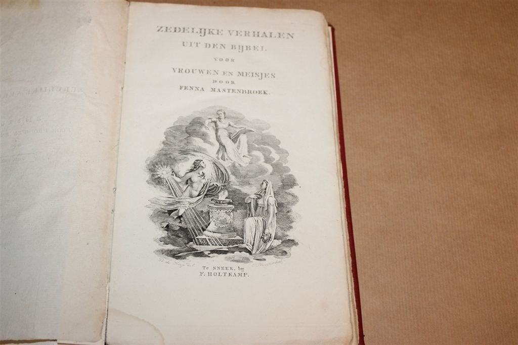 Zedelijke Verhalen uit den Bijbel — Mastenbroek 19e Eeuw, Antiek en Kunst, Ophalen of Verzenden