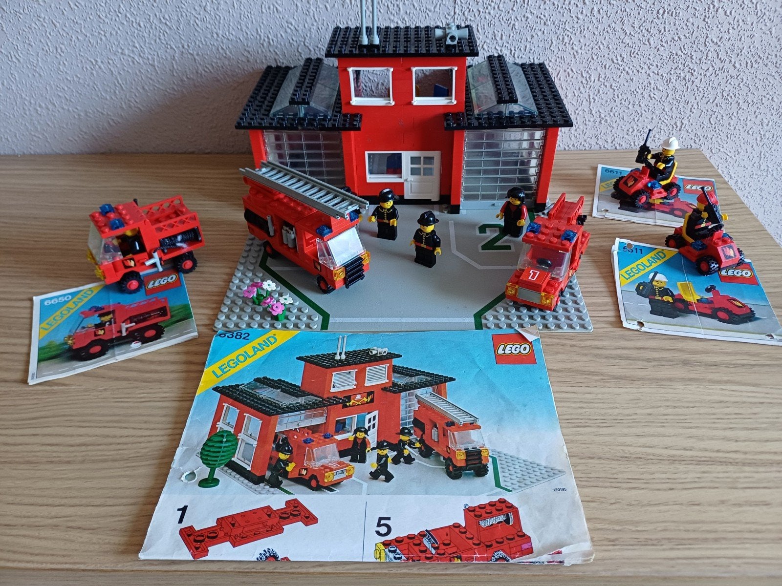 Lego brandweerkazerne jaren '70 lego, Kinderen en Baby's, Ophalen of Verzenden, Lego