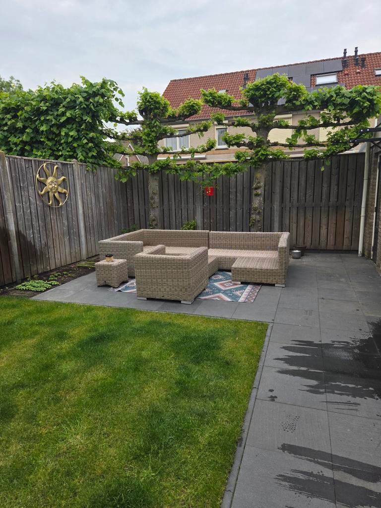 Loungeset Intratuin - Modulair (excl. rugkussens), Bank, Meer dan 8 zitplaatsen, Ophalen of Verzenden, Zo goed als nieuw
