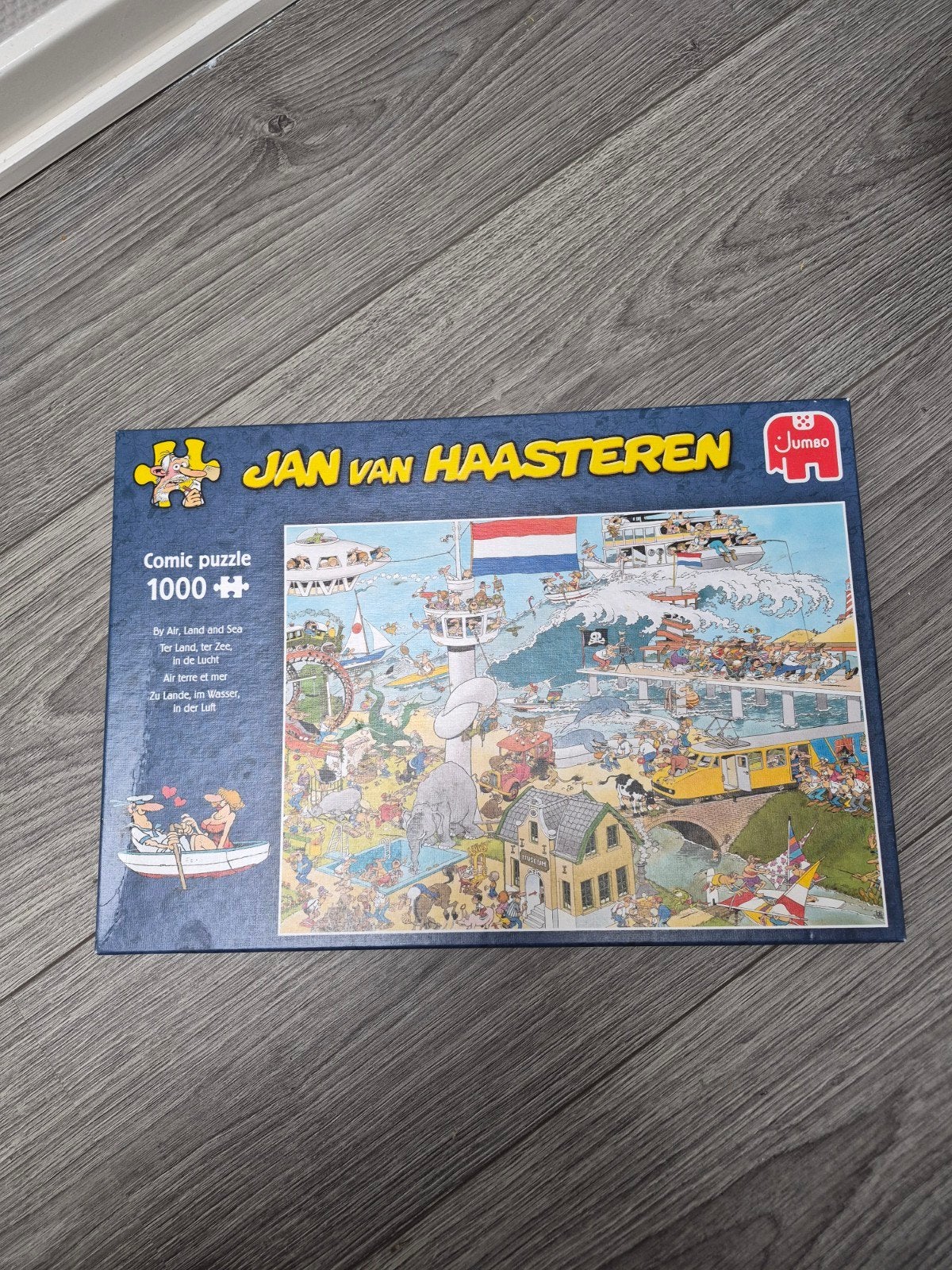 Jan van Haasteren Comic Puzzel 1000 stukjes, Ophalen of Verzenden, 500 t/m 1500 stukjes, Gebruikt, Legpuzzel