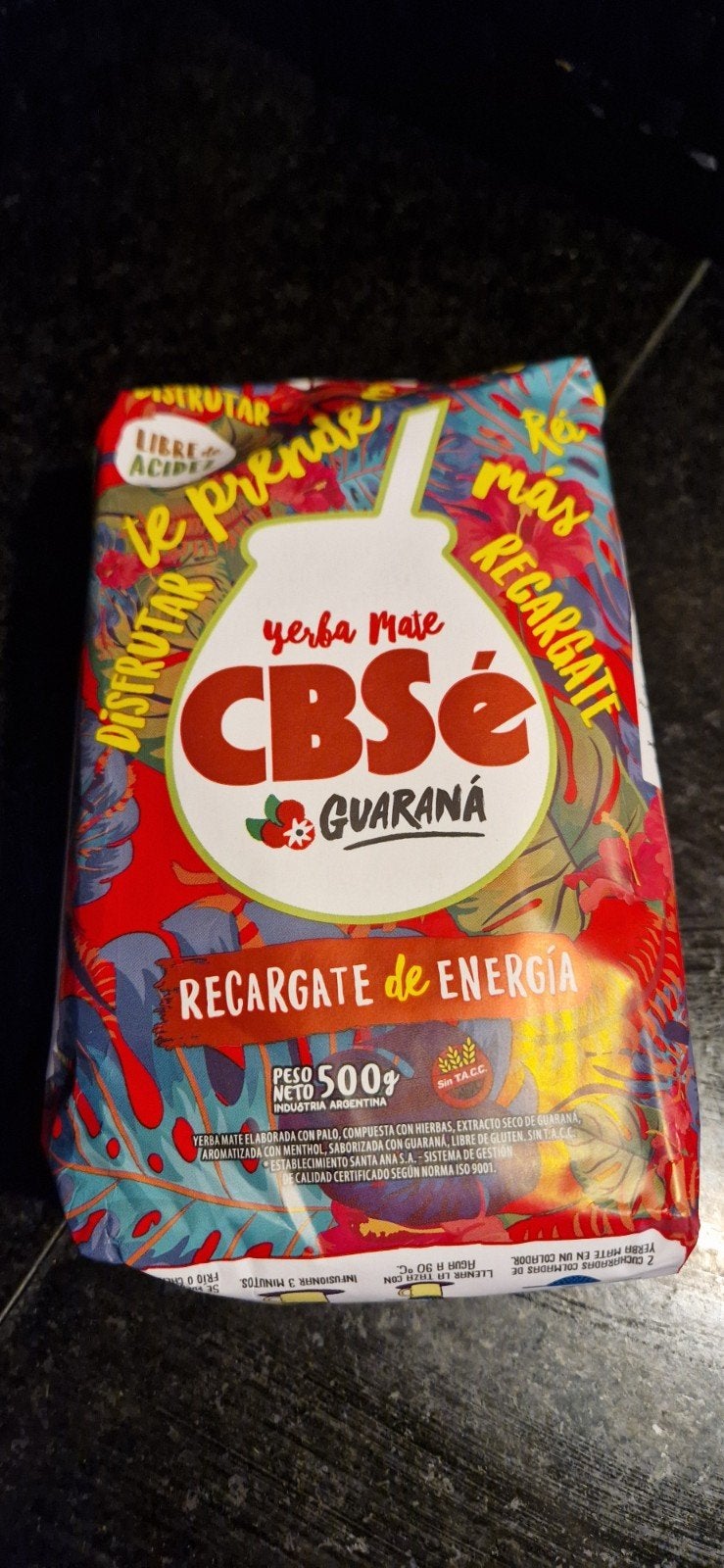Yerba Mate CBSé Guaraná 500g nieuw, Ophalen of Verzenden