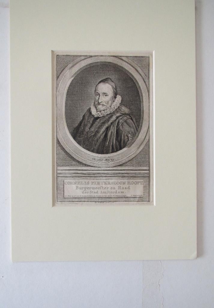gravure Cornelis Pieterszoon  Hooft, Verzenden
