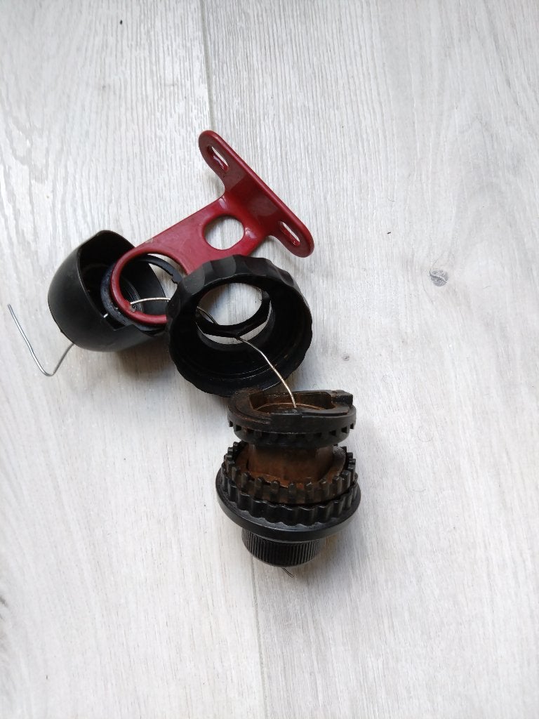 Balhoofdstel, stuurslot (geen lagers) Cortina U4 Transporter, Gebruikt, Verzenden, Stuur, Kunststof