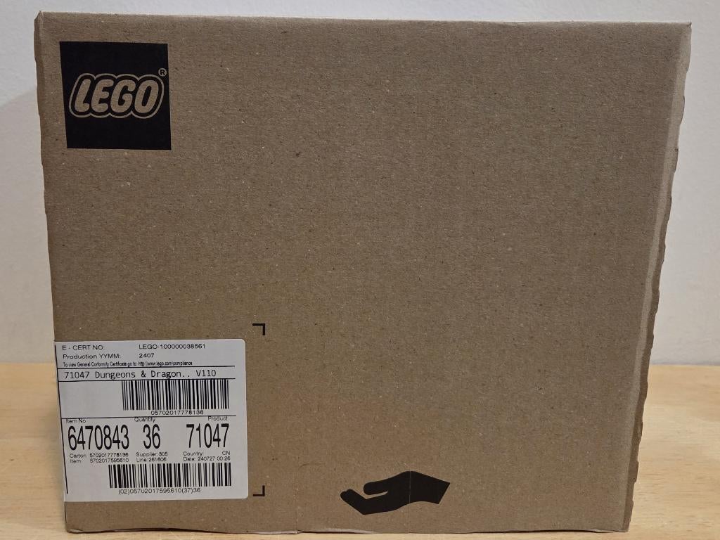 (GESEALD) Lego 71047 Minifigure Dungeons & Dragons Box of 36, Kinderen en Baby's, Speelgoed | Duplo en Lego, Ongeopend/sealed
