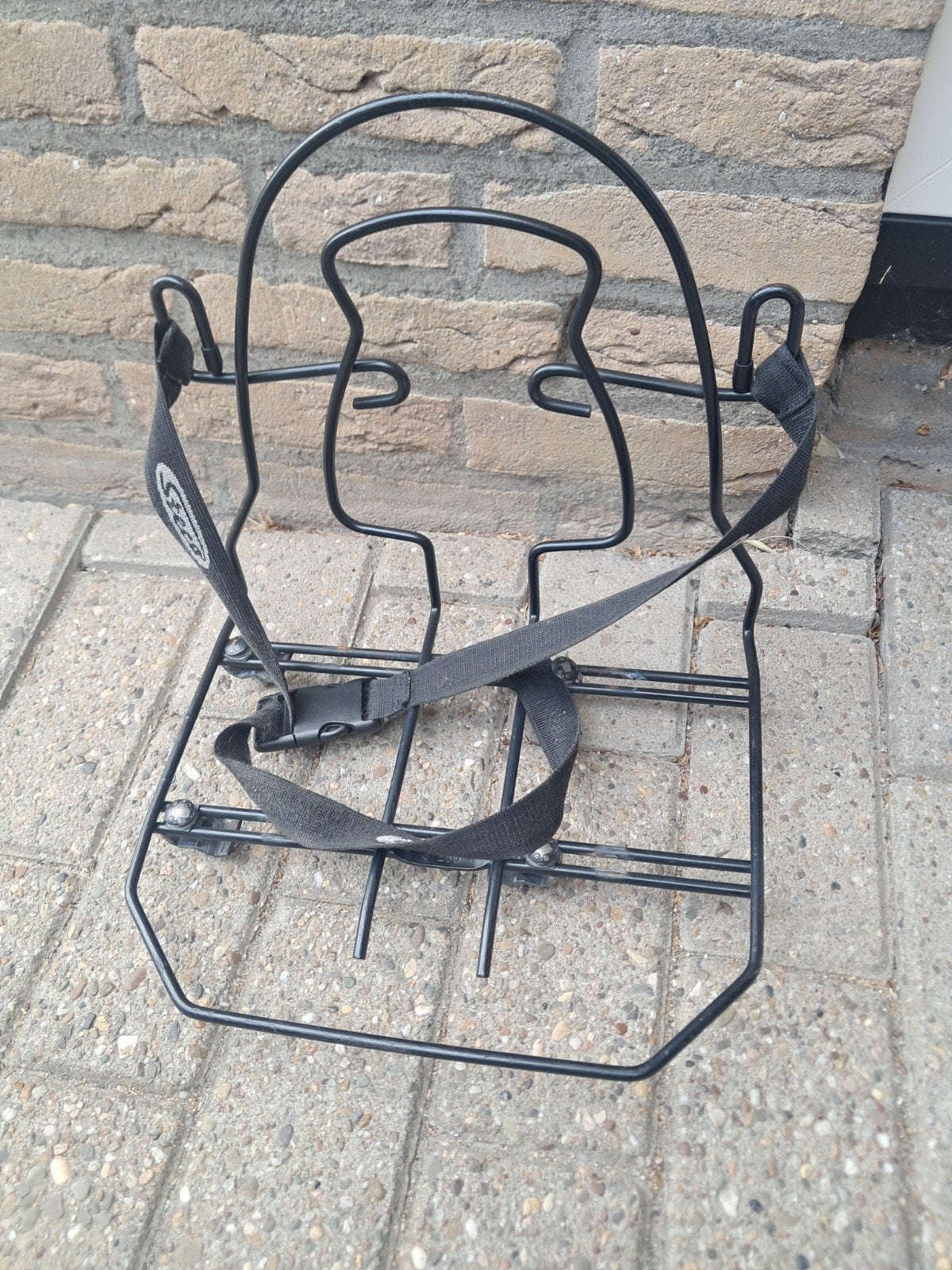 Steco monkey fietsdrager voor schooltas., Ophalen, Gebruikt