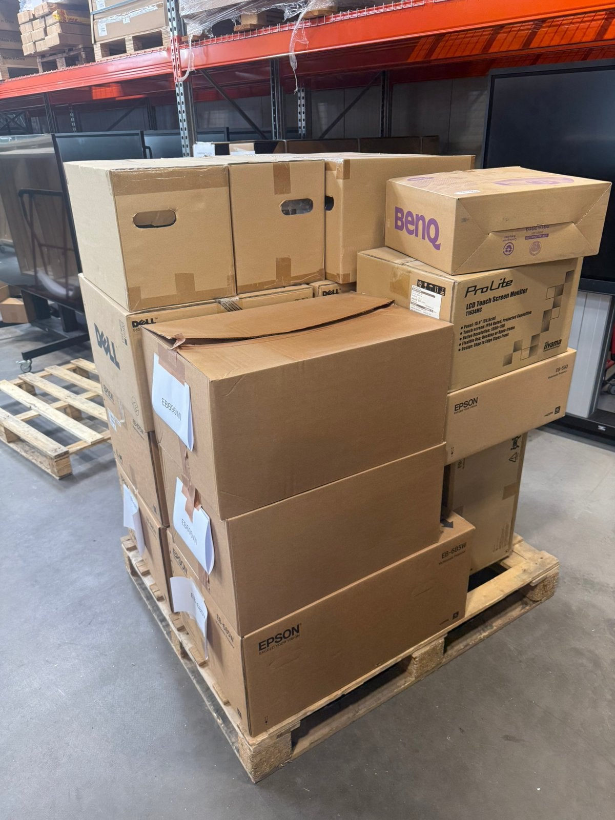 Partij beamers EPSON, Dell, Viewsonic, Benq, Epson, Epson, Ophalen of Verzenden, Zo goed als nieuw