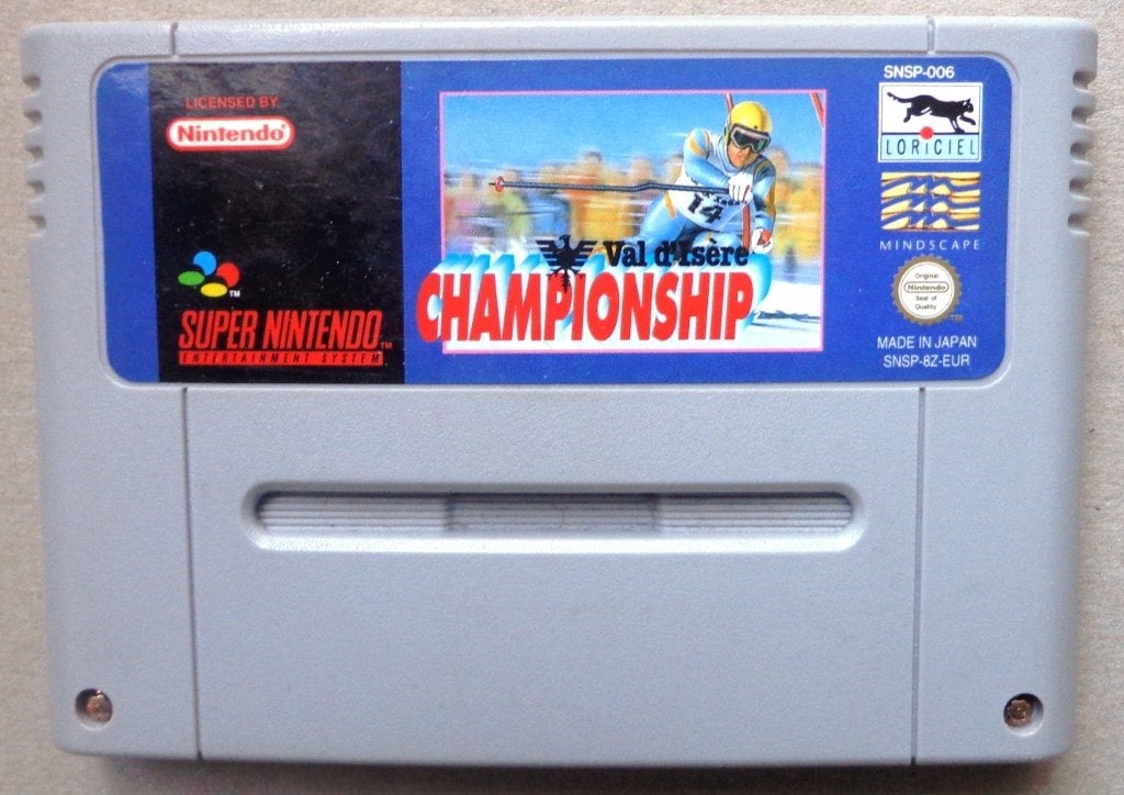 Ski Championship voor de Europese Super Nintendo, Spelcomputers en Games, Gebruikt, 1 speler, Ophalen of Verzenden, Vanaf 3 jaar