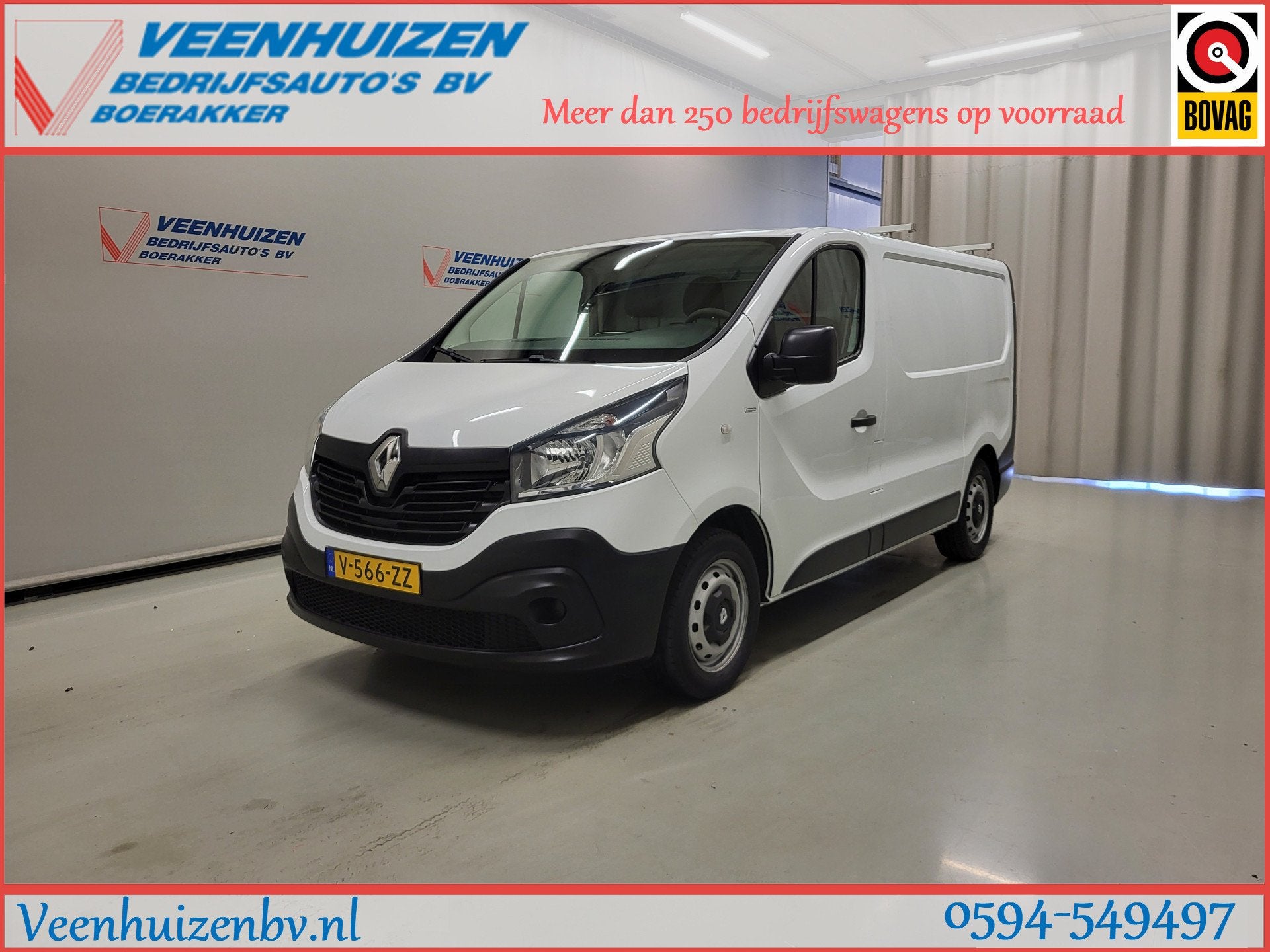 Renault Trafic 1.6dCi 95pk Euro 6! (bj 2019), Voorwielaandrijving, 15 km/l, Gebruikt, Euro 6