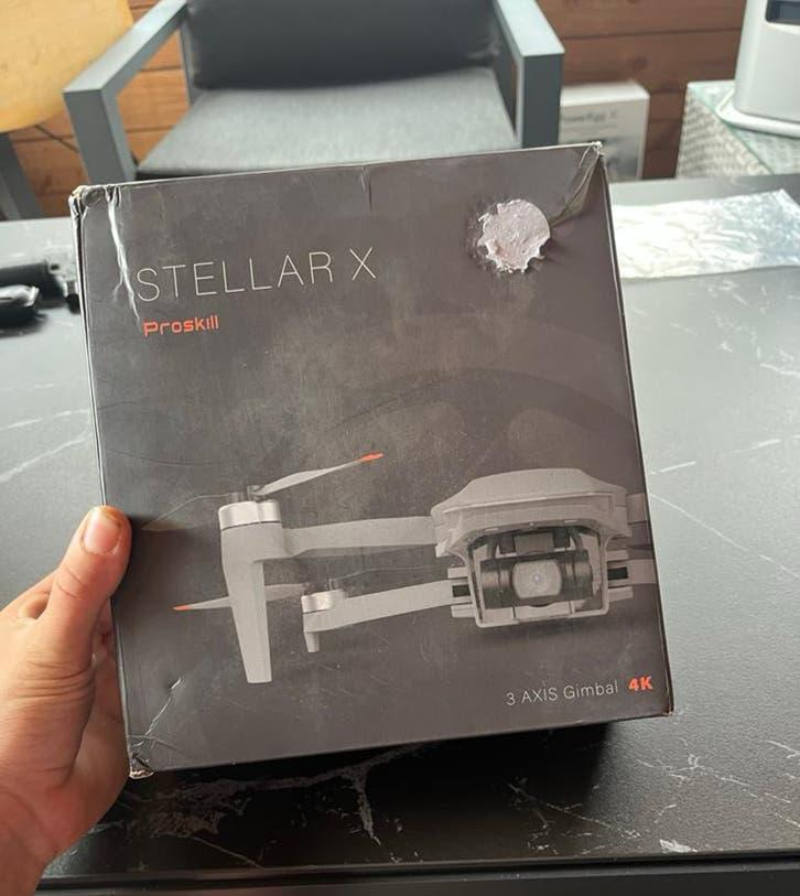 Stellar X Proskill Drone met 4K Camera en 3-assige Gimbal, Audio, Tv en Foto, Drones, Zo goed als nieuw, Cameradrone, Topkwaliteit
