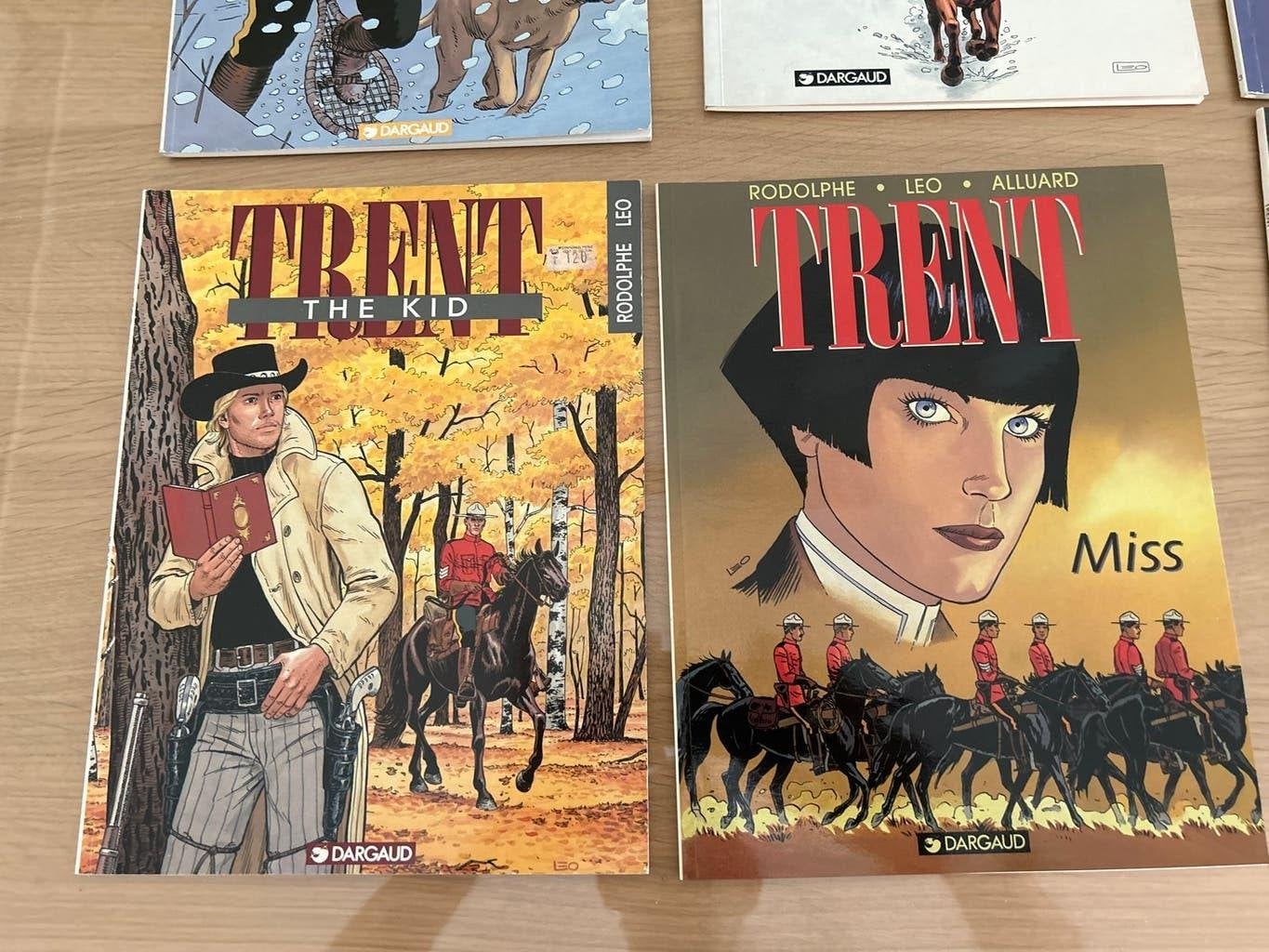 Trent stripboeken - serie van Rodolphe en Leo, Complete serie of reeks, Ophalen of Verzenden, Zo goed als nieuw