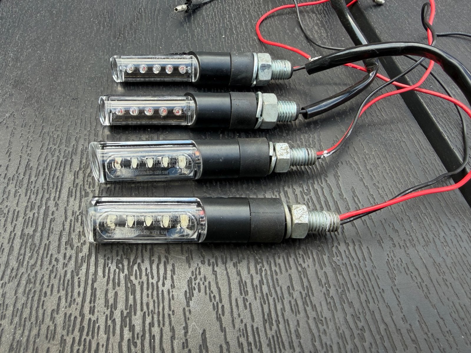 Barracuda LED Knipperlichten Motor (2x B-Lux, 2x Standaard), Ophalen, Gebruikt