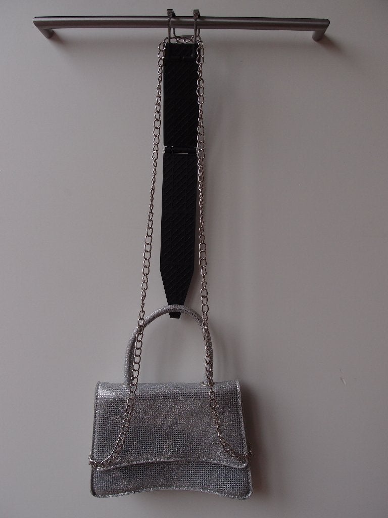 Leuke zilver kleurige Shein dames hand damestas, Ophalen of Verzenden, Zo goed als nieuw, Overige kleuren, Handtas