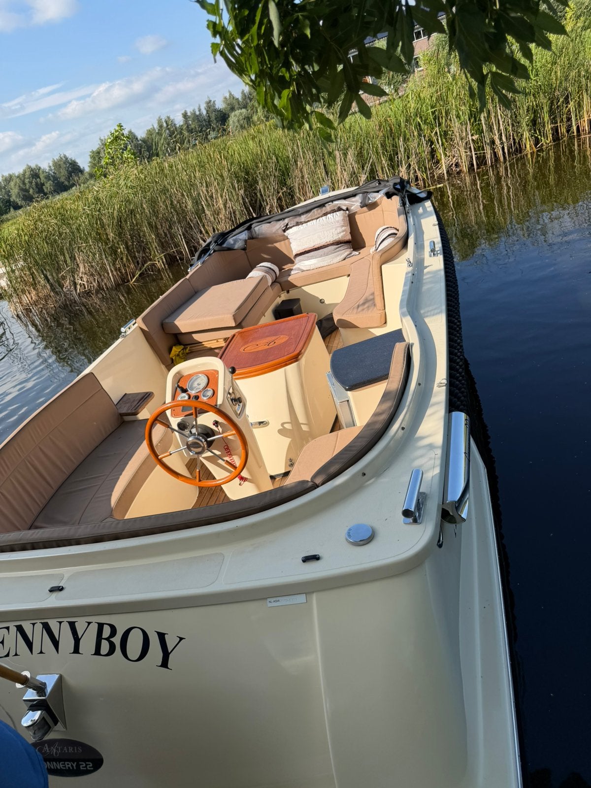 Antaris Connery 22 Tender Sloep - Luxe en Comfortabel, Watersport en Boten, Tender, Gebruikt, Binnenboordmotor, Antaris