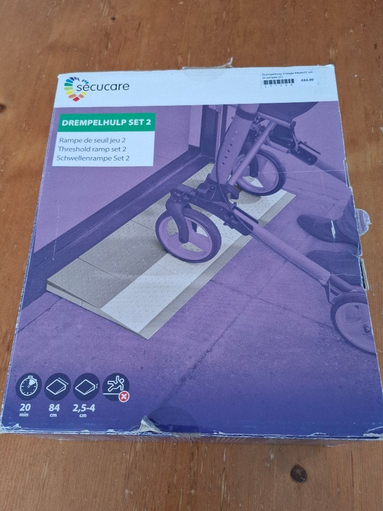 Secucare drempelhulp, set 2, Ophalen, Gebruikt