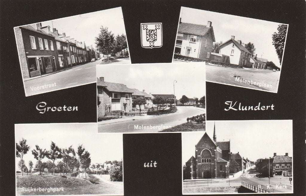 Klundert, Ophalen of Verzenden, 1940 tot 1960, Gelopen, Noord-Brabant