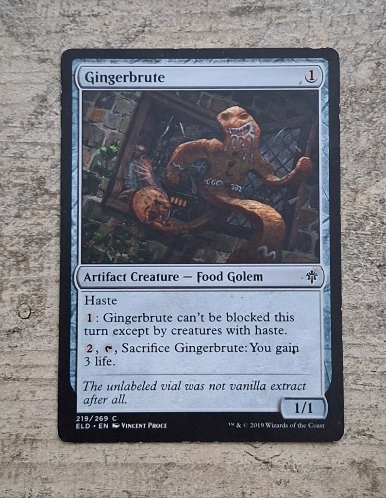 Gingerbrute - Magic the Gathering, Verzenden, Gebruikt, Losse kaart