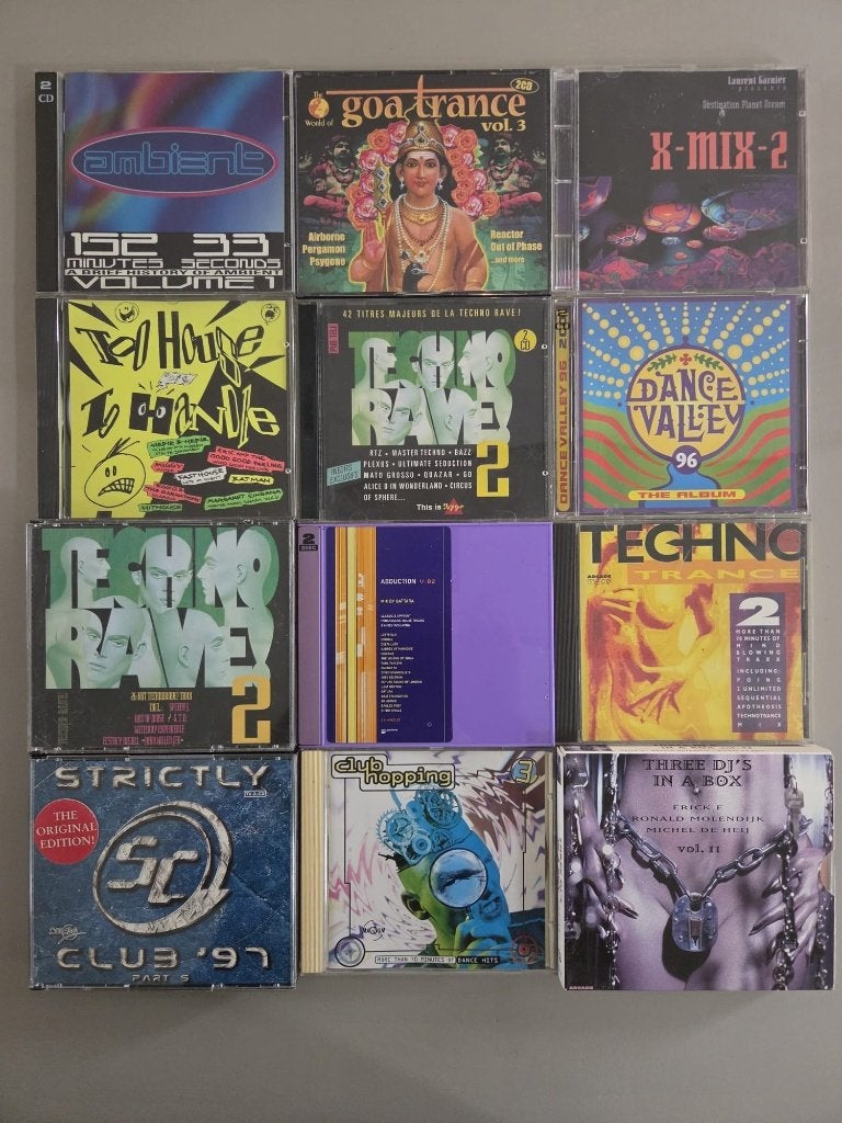 Foto 12 van 12x House Techno Trance CD's Dance Valley / Laurent Garnier