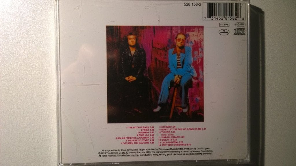Elton John - Caribou, Ophalen of Verzenden, Zo goed als nieuw