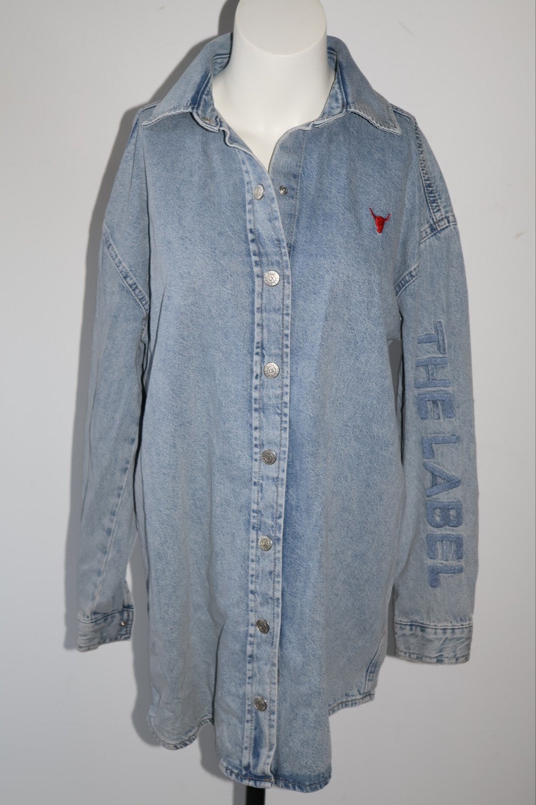Alix oversized spijkerjas / blouse maat 36 / S nieuw, Alix.nl, Alix the label, Blauw, NL