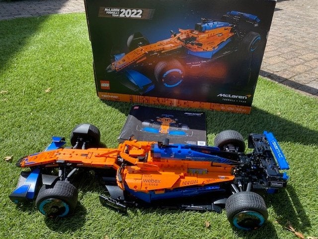 Lego Technic McLaren Formule 1 Racewagen 42141, Kinderen en Baby's, Speelgoed | Duplo en Lego, Lego, Zo goed als nieuw, Complete set